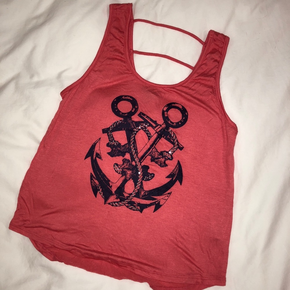 NWT Pink Charlotte Russe tank size XS